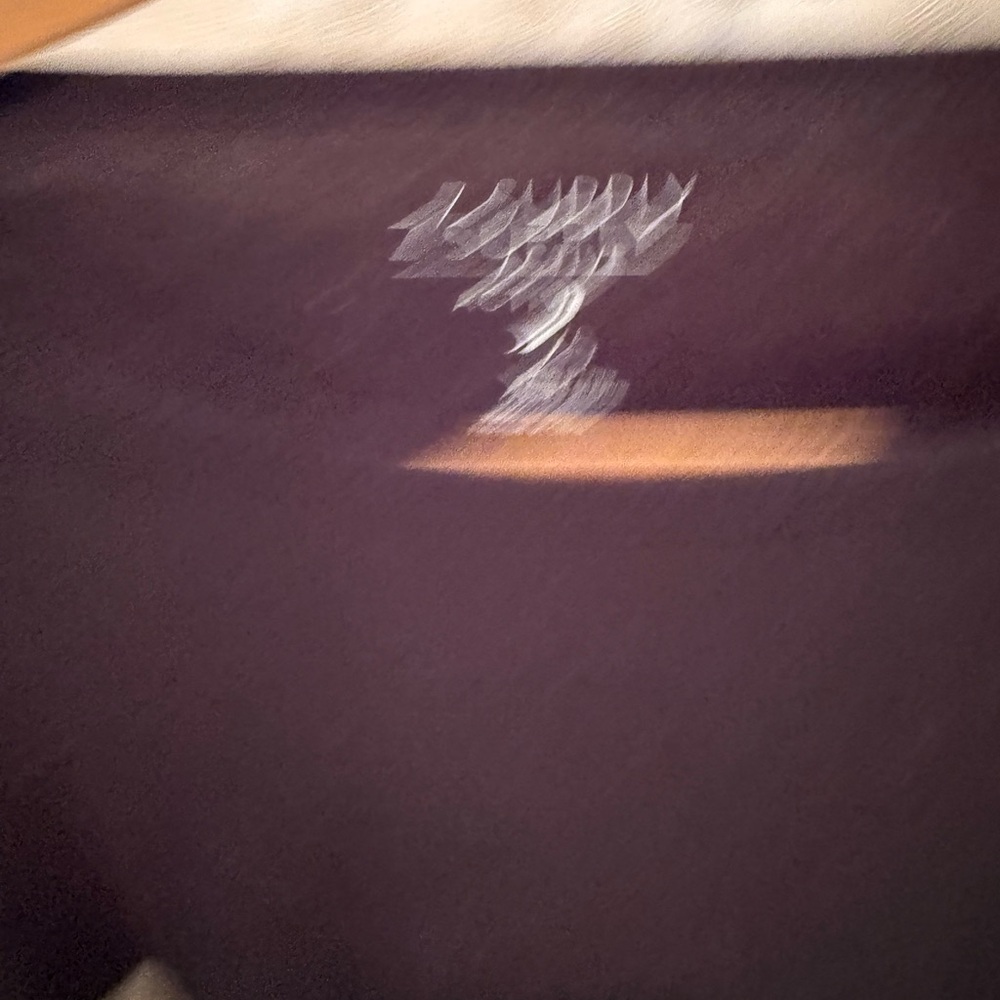 Z Supply Black Long Sleeve Crop Top with Twist Back - Picture 4 of 5